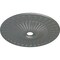Ekena Millwork Galveston Ceiling Medallion (Fits Canopies up to 4 3/4"), 36 5/8"OD x 3 5/8"ID x 2 3/8"P, Platinum CM36GLPLS - alternate 2